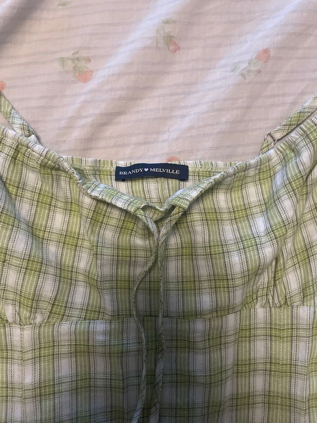 Vestido Brandy Melville verde - Talla única