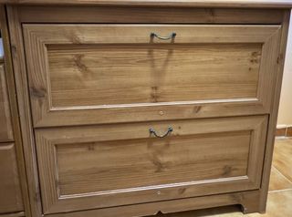 Cajón de madera 62x30x70cm