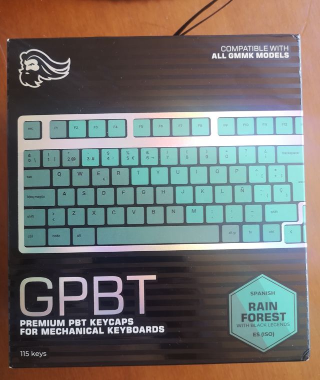 Keycaps ISO español GPBT