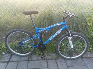 Bicicleta montaña MTB Doble Suspensión 26 pulgadas