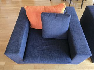 Sillones azules - 3 piezas