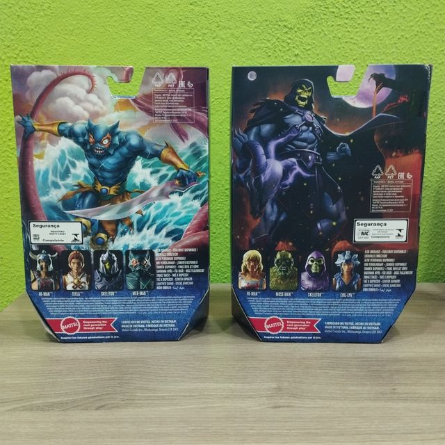 4 Figuras MOTU Revelation