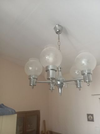 Lampara de  techo 5 luces para salon.

