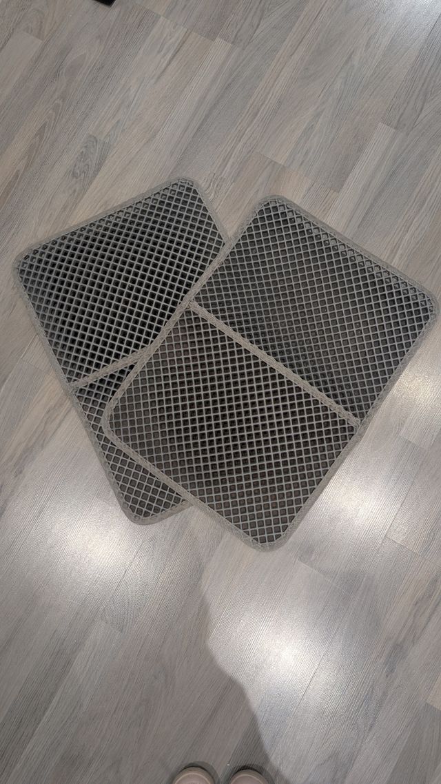 Alfombrilla para arenero de gato