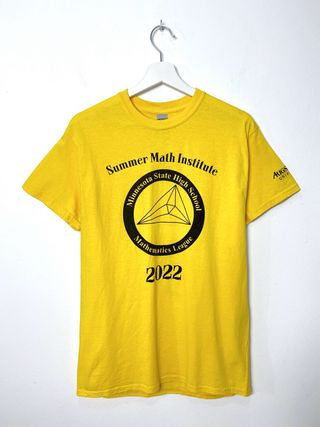 Camiseta Retro Grácica USA Matemáticas Y2K