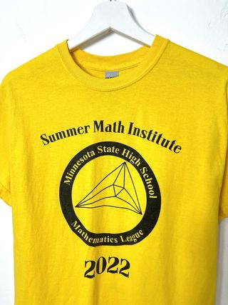 Camiseta Retro Grácica USA Matemáticas Y2K