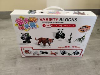 Puzzle Animales 3D: Panda & Tigre