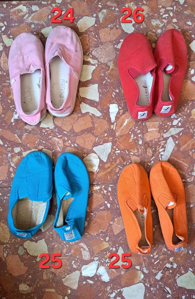 Zapatos niña tallas 19 a 26