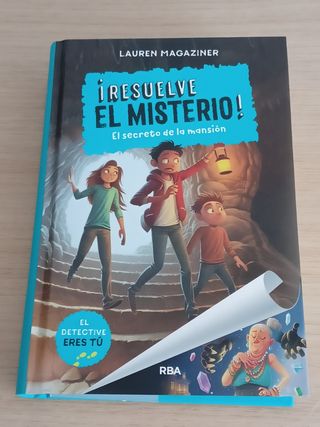 Libro Resuelve el misterio 1 Secreto de la mansión