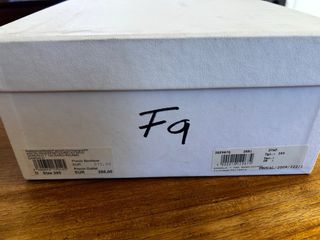 Zapatos Versace tacón azul