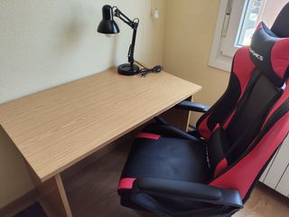 Escritorio o mesa melamina beige