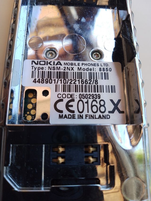 Nokia 8850 - Gris Plata