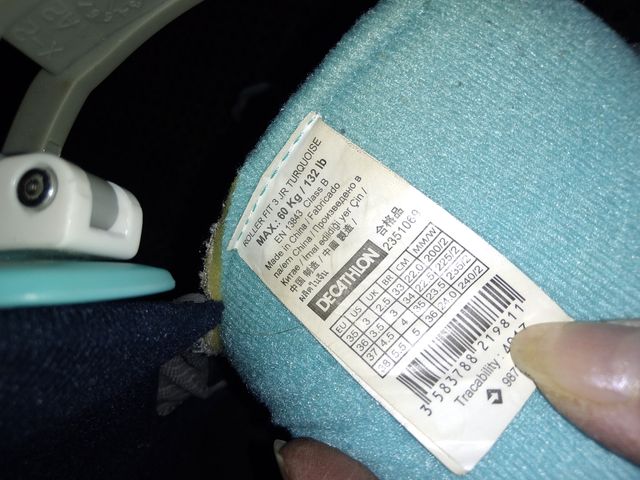 Pattini Oxelo Play 3 EU 38/38