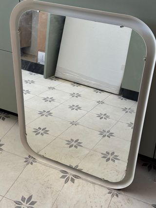 Espejo LED Ikea blanco Storjorm