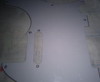 Golpeador guitarra blanco/Telecaster