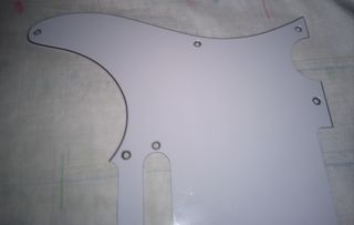 Golpeador guitarra blanco/Telecaster