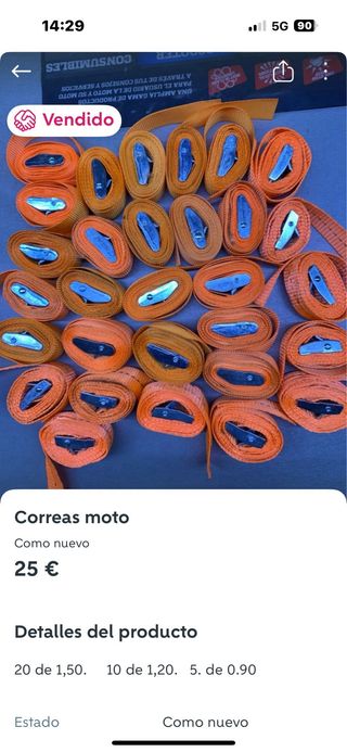 35Correas Moto