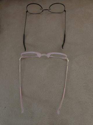 DOS GAFAS Y UN ESTUCHE. LAS GAFAS NUEVAS