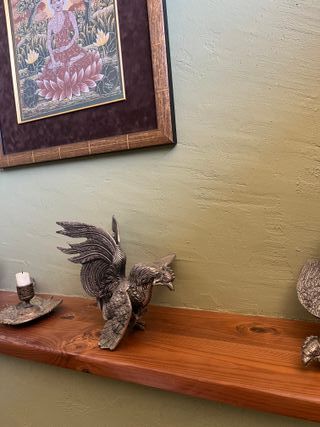 Galos de Metal - Figurinha Decorativa