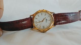 Reloj Lotus 6771 dorado y marrón