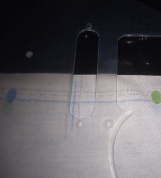 Golpeador Guitarra transparente/Telecaster