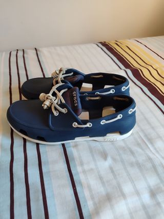 Crocs Náuticos Azul Marino - 40-40,5