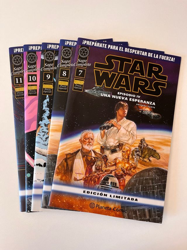 Star Wars trilogia original comic