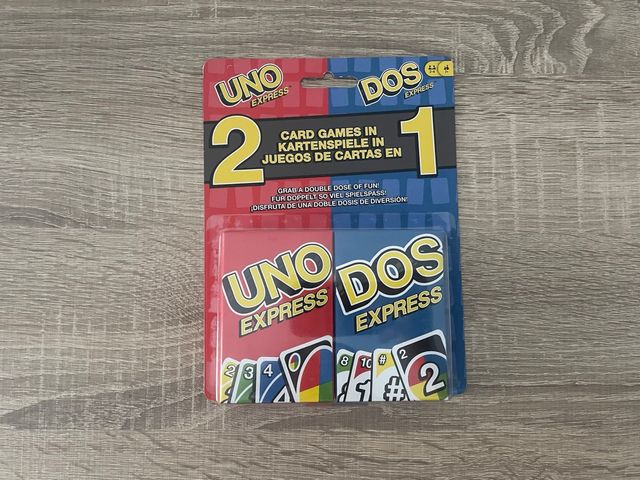 UNO Dos Express: 2 juegos de cartas