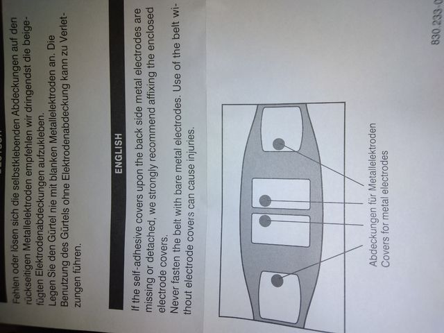 Cintura addominali Beurer EM35