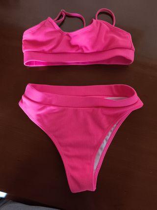 Bikini rosa talla S