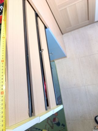 Cama nido infantil con cajones - azul