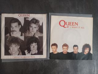 Queen 5 vinilo Singles discos