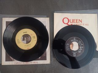 Queen 5 vinilo Singles discos