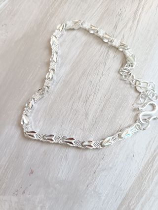Pulsera plata 925 - Flores
