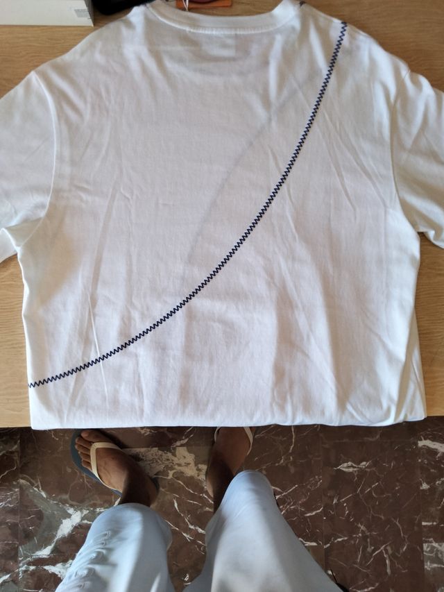Camiseta Bershka Blanca talla M