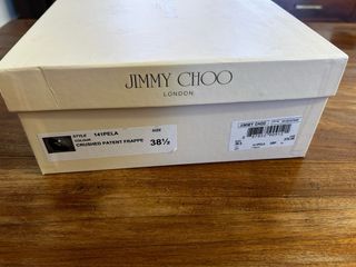 Sandalias Jimmy Choo plataforma beige-dorado 38.5