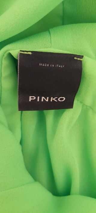 Pinko abito verde fluo