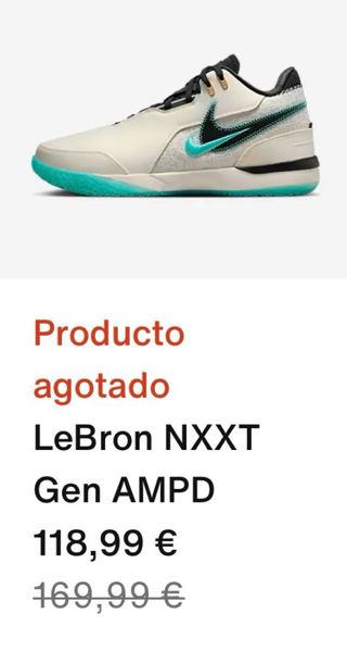 Zapatillas Nike LeBron NXXT Gen AMPD