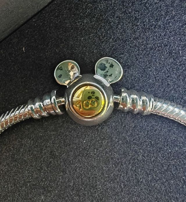 Pulsera Mickey & Minnie plata 925