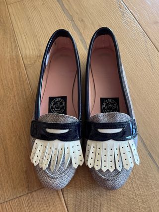 Mocasines The Little pig Piel Talla 37. 1 uso 