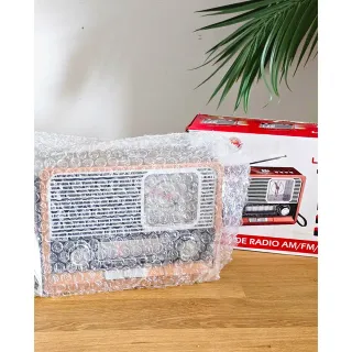 Radio Multifunzione Con Orologio Torcia Porta USB