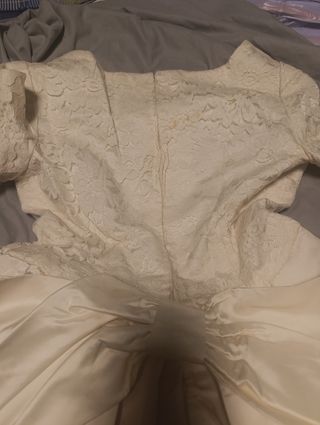 Vestido novia vintage 1961