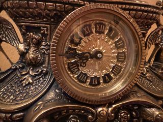 Reloj antiguo bronce