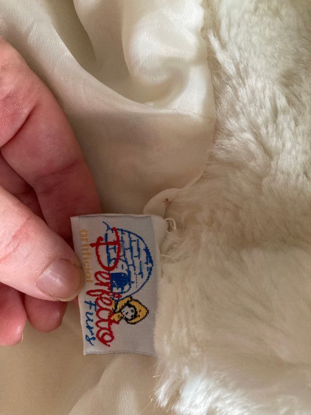 Cappotto pelliccia bimba 3-4 anni