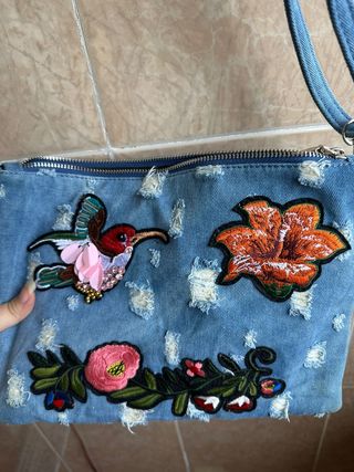 Bolso bandolera vaquero