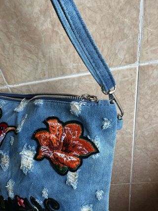 Bolso bandolera vaquero
