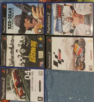 5 Juegos PS2 - Todos juntos a 20€