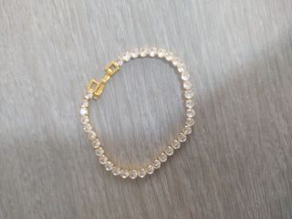 Pulsera dorada 17cm - Unisex
