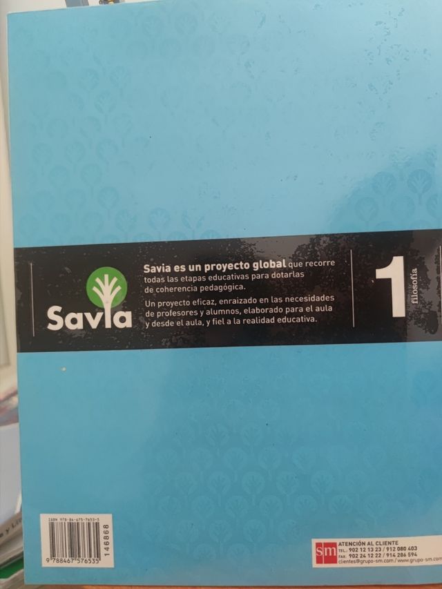 Filosofía. 1 Bachillerato. Savia