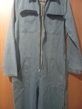 Mono vaquero azul mujer